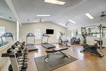 Fully equipped fitness center